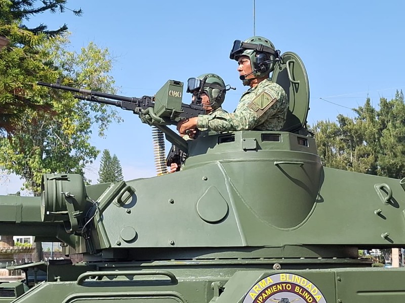 Desfilarán vehículos militares, aviones y cadetes este 30 de septiembre