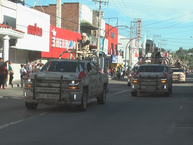 Desfile por 209 aniversario de independencia de México