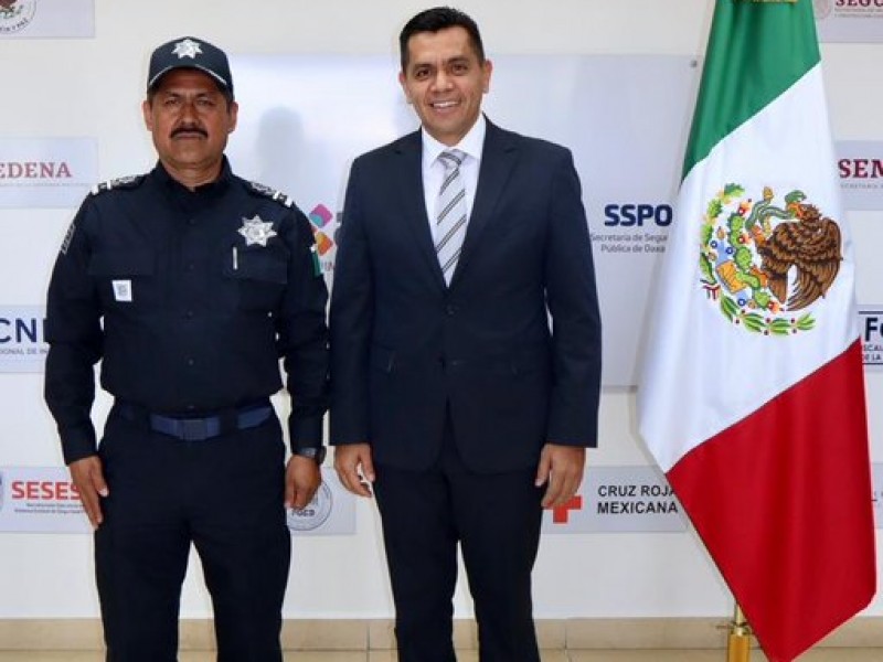 Designan a nuevo comisionado de seguridad pública en Oaxaca