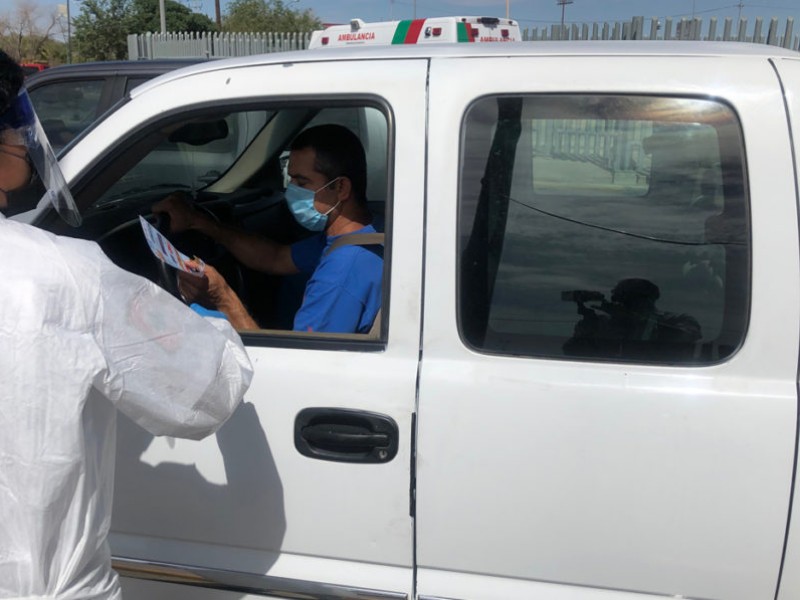 Desinfectarán vehículos para entrar a Morelia