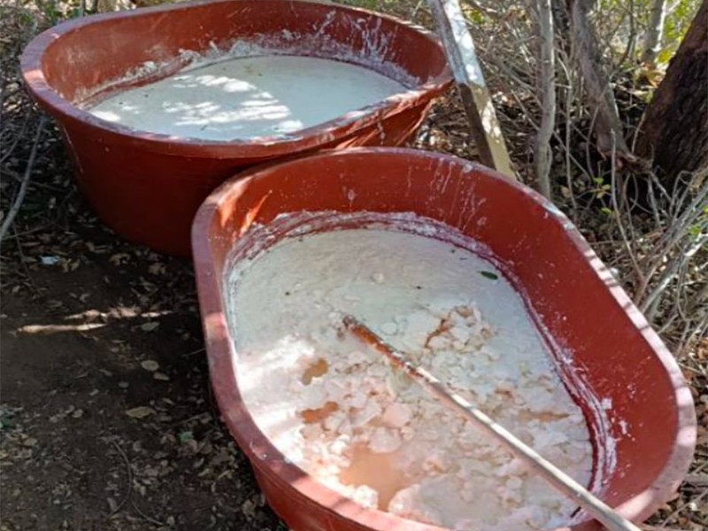 Desmantelan laboratorio de droga en Baja California Desmantelan laboratorio de droga en Baja California
