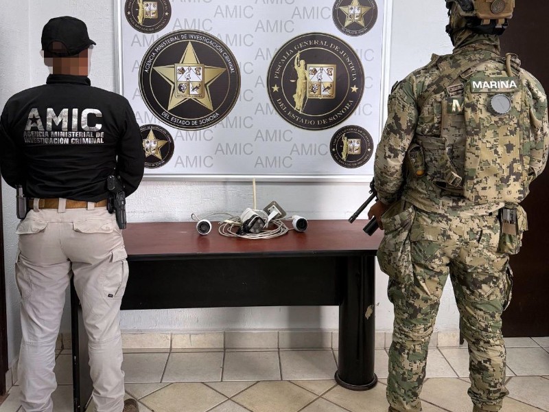 Desmantelan red de videovigilancia ilegal en Puerto Peñasco