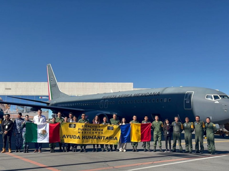 Despega 2do avión mexicano con ayuda humanitaria