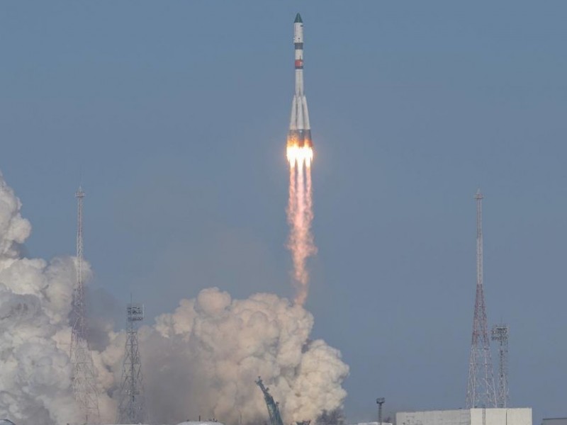 Despega el cohete ruso Soyuz 2.1a rumbo a la EEI