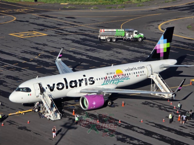 Despega primer vuelo Tepic-Los Ángeles