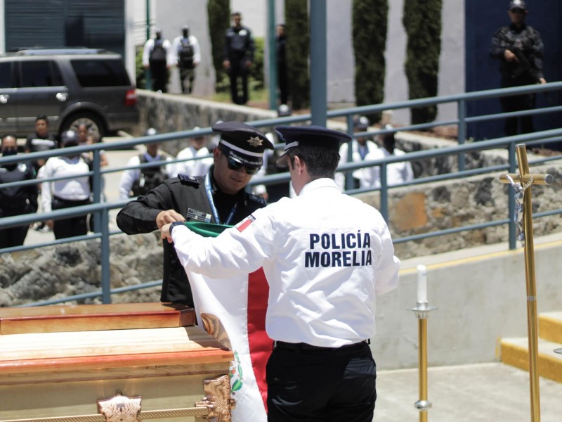 Despiden a policía que murió por descarga eléctrica en Morelia