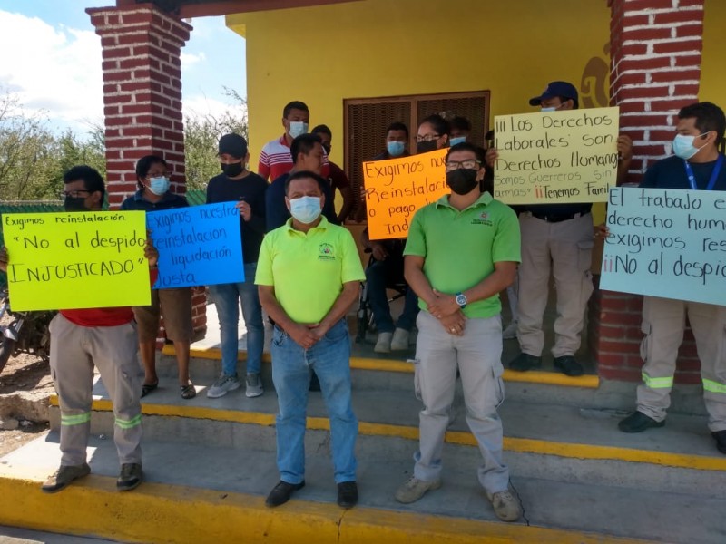 Despiden a todo el personal de Protección Civil de Juchitán