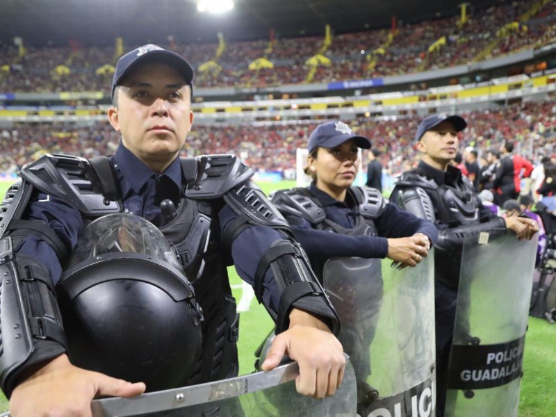 Desplegará 1700 elementos para el partido Atlas - América