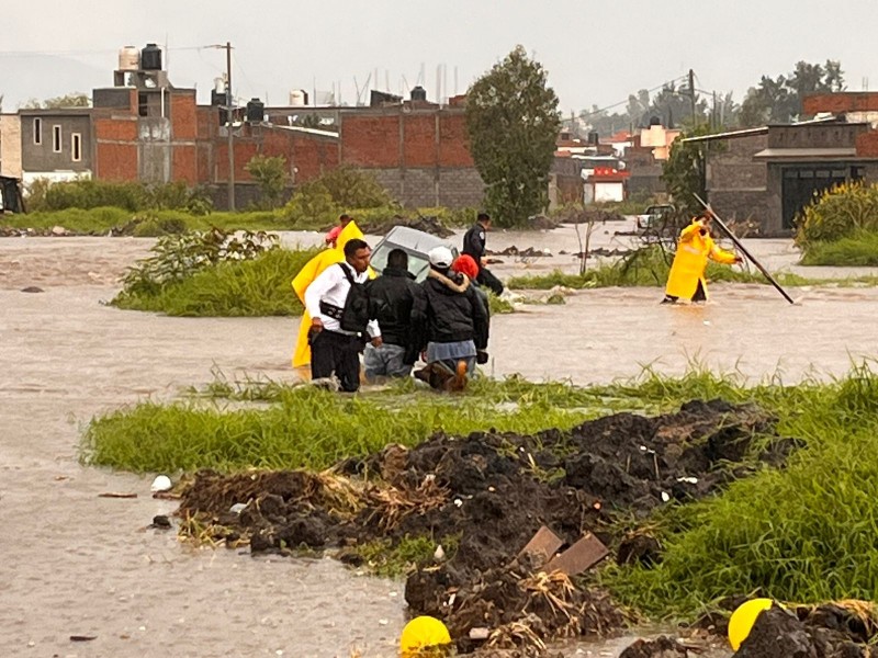 Despliega PC atención de emergencias en diferentes puntos de Morelia