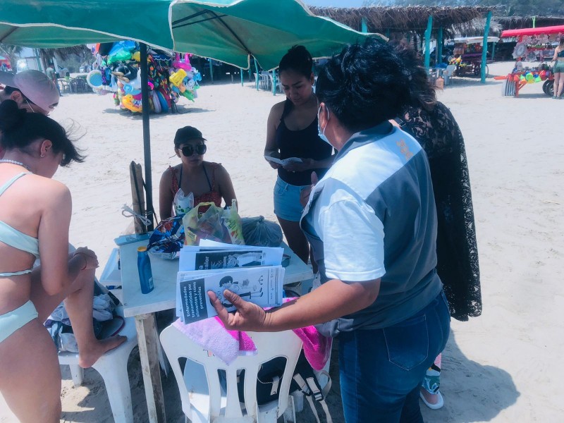 Despliega Salud brigadas de atención médica en playas de Tuxpan
