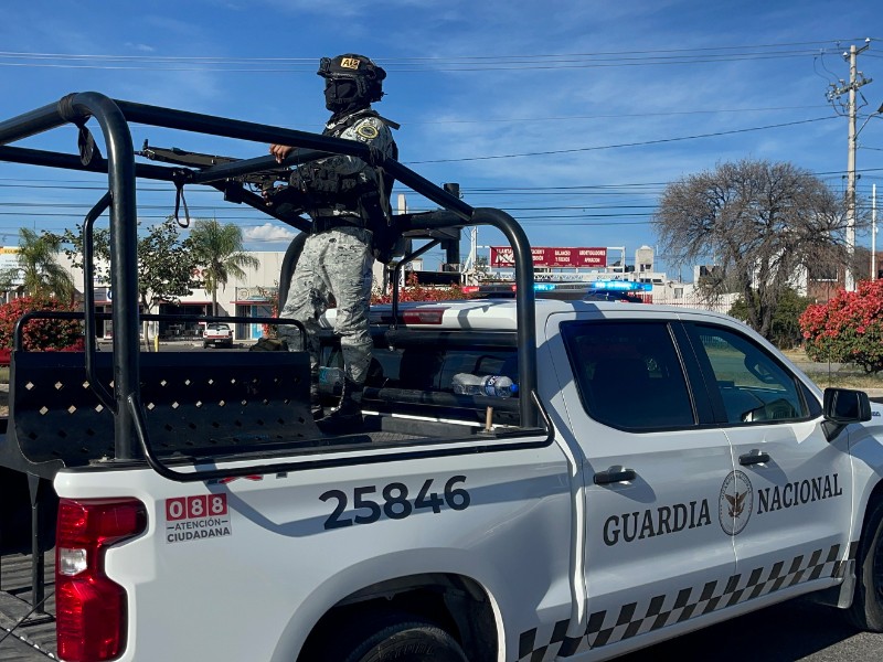 Despliegan 200 elementos de Guardia Nacional de Querétaro
