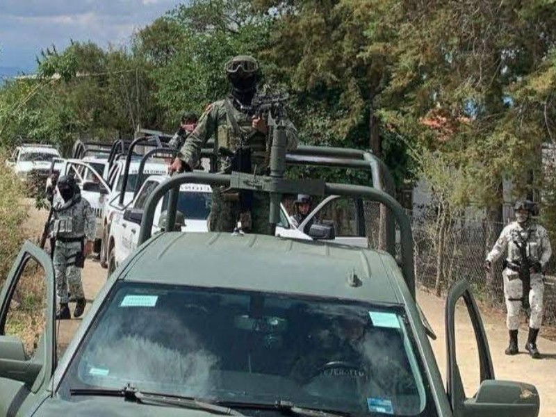 Despliegan 200 elementos de las fuerzas armadas en sierra de Chilpancingo