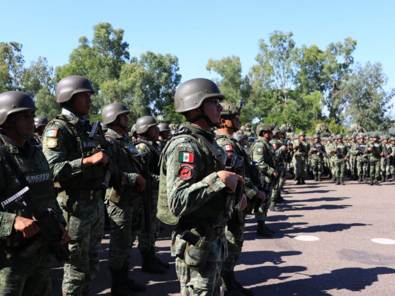 Despliegan 600 soldados en Sinaloa para restaurar orden y seguridad