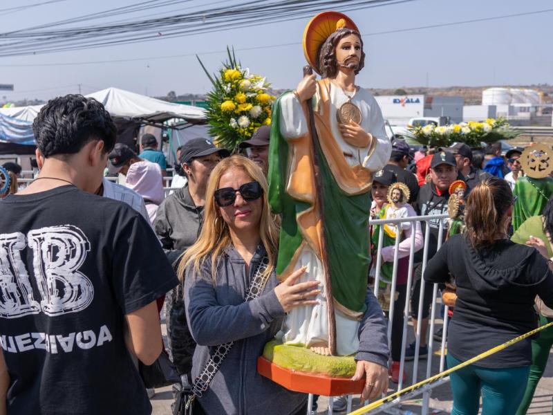 Despliegan a 170 elementos por la fiesta de San Judas Tadeo en Querétaro