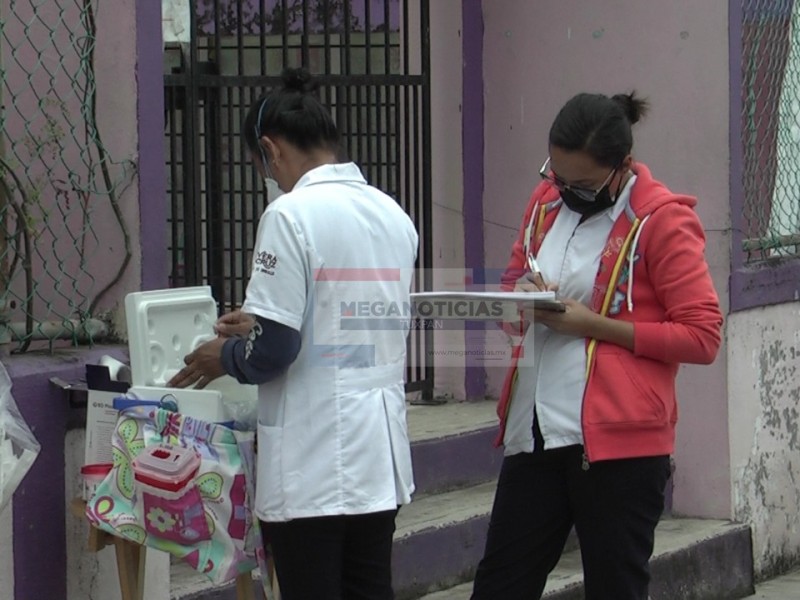 Despliegan campaña de vacunación contra Sarampión y Rubéola