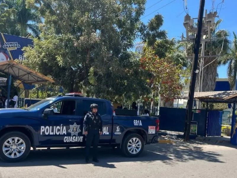 Despliegan fuerzas de seguridad en Guasave por un Verano Seguro 2025