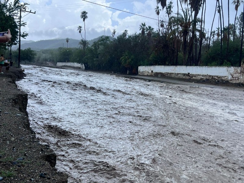 Despliegan misión ECO en BCS por tormenta tropical Lorena