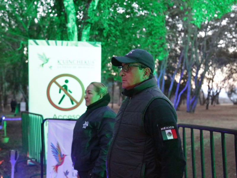 Despliegan operativo para la celebración de la K’uínchekua en Tzintzuntzan