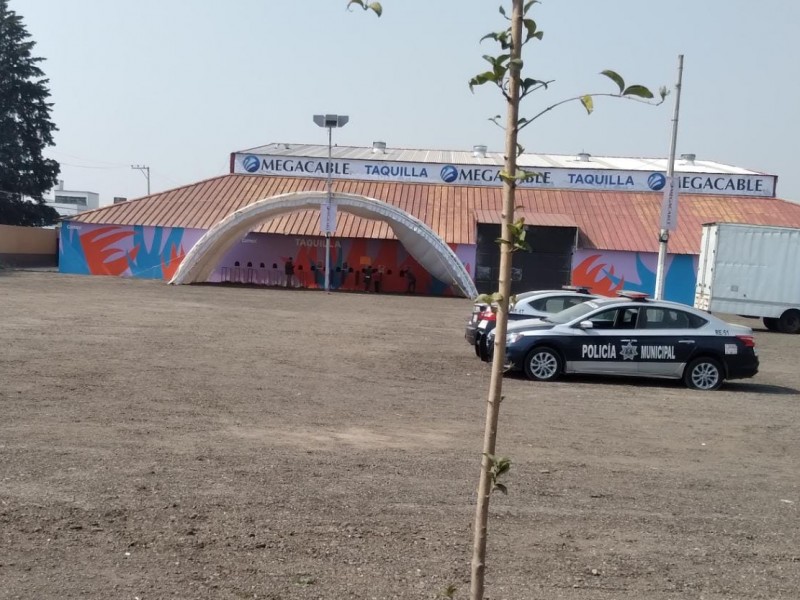 Despliegan operativo en la Feria de Metepec