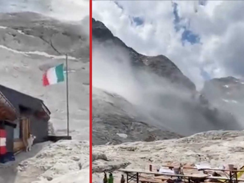 Desprendimiento de glaciar en Italia, deja siete muertos