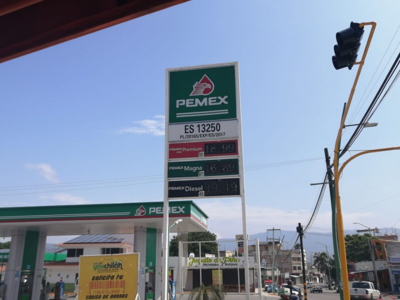 Después de baja en precio de combustibles, comienza a incrementar