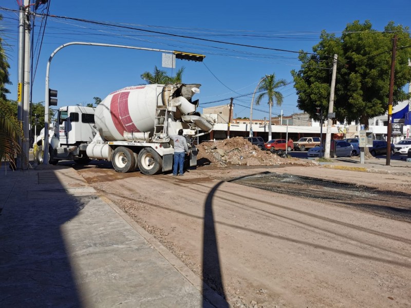 Después de meses, a punto de concluir Obra