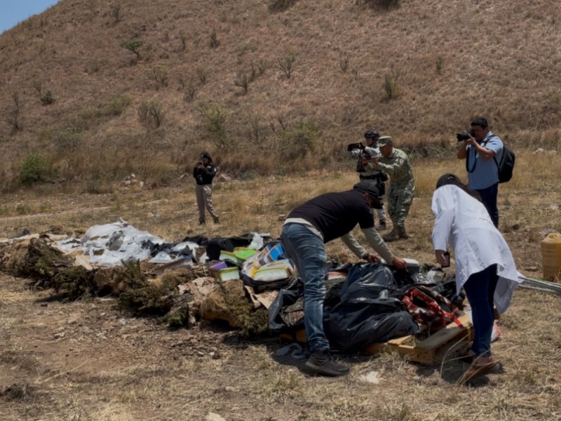 Destruyen en Santa María más de 400 kilos de droga