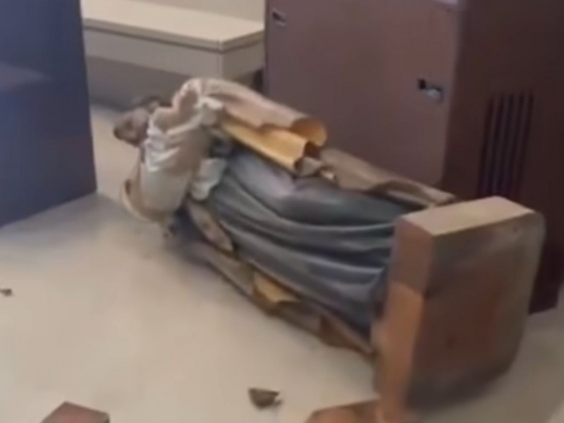Destruyen piezas religiosas en la iglesia del Padre Cuco