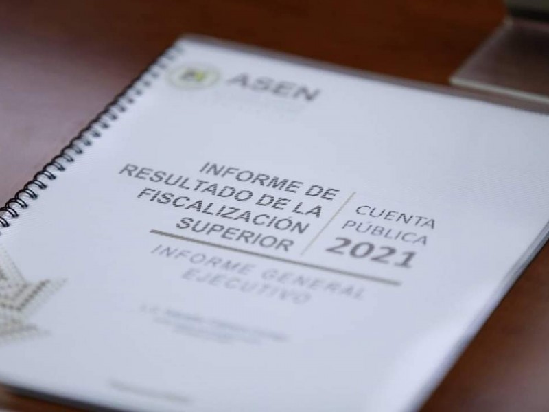 Detecta ASEN 856 MDP malversados en ejercicio público 2021