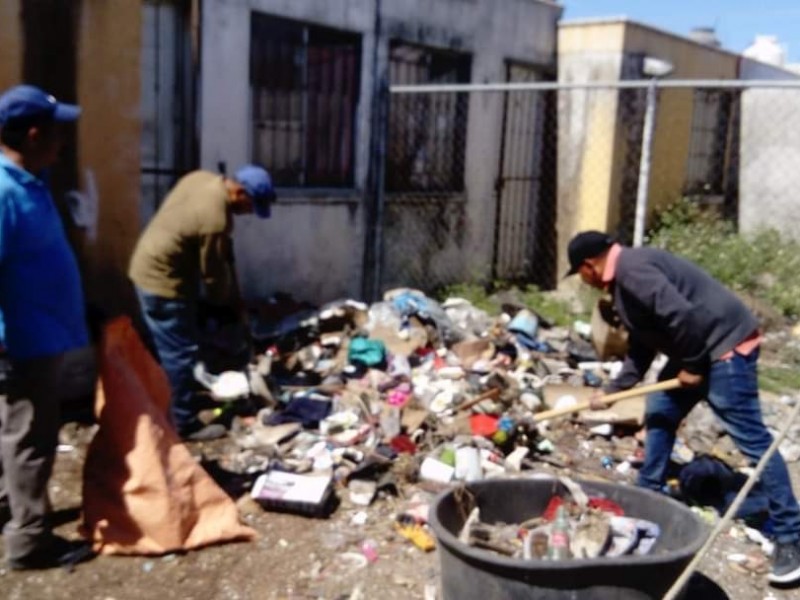 Detecta Aseo Público acopios clandestinos en diversas zonas de Tepic