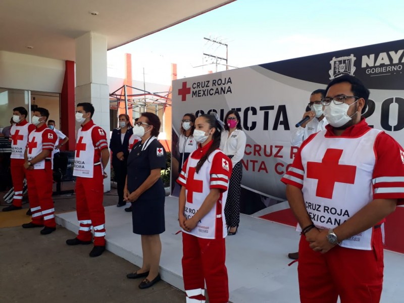 Detecta Cruz Roja Mexicana casos de COVID-19 en su personal