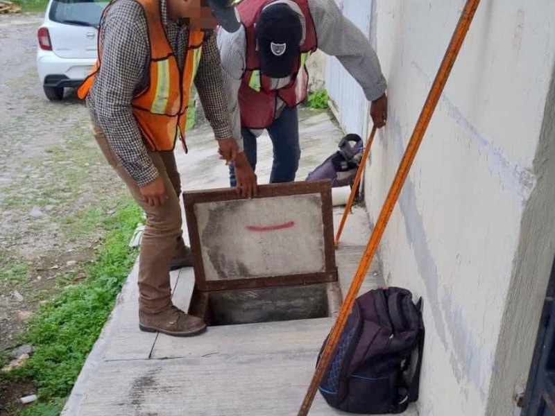 Detecta SIAPA tomas clandestina en zona de Valles de Tepic