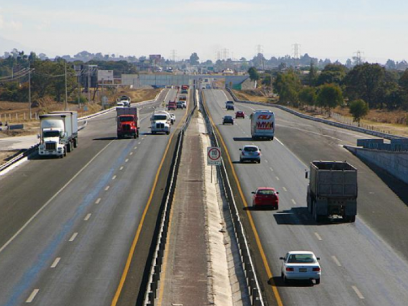 Detectan 5 tramos inseguros en autopista México-Puebla