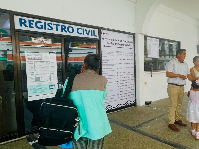 Detectan falsos gestores en Registro Civil Tuxpan