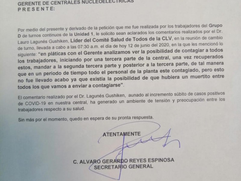 Detectan posibles casos de COVID-19 en Laguna Verde