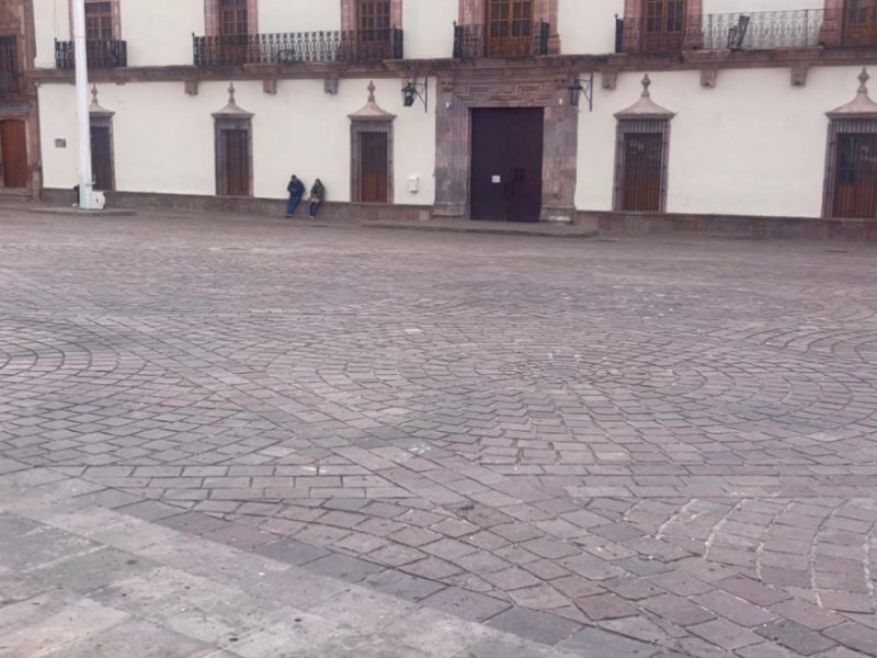 Detectan riesgo de derrumbe en Plaza de Armas por daño en bóvedas