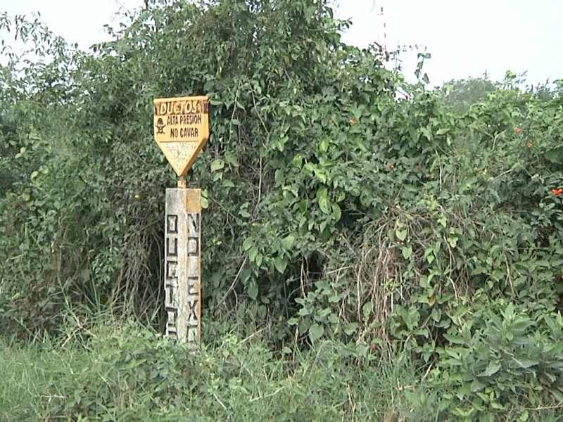 Detectan tomas clandestinas en ductos de Pemex de Tuxpan