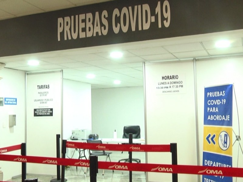 Detectaron 9 positivos en pruebas del aeropuerto