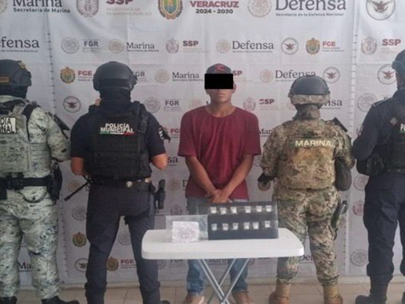 Detenciones y aseguramientos en 17  municipios veracruzanos