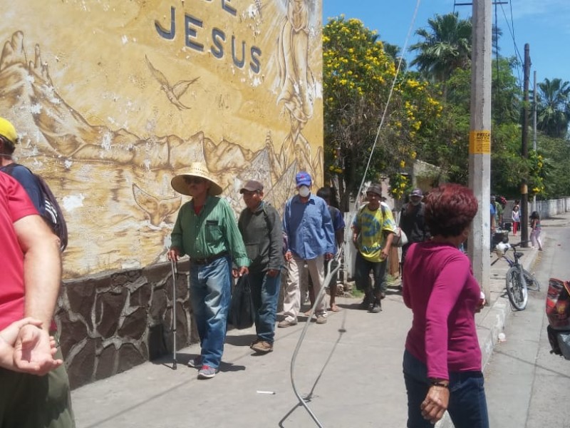 Detenida entrega de comida en Mesón por caso sospechoso