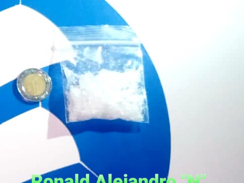 Detenido por fumar crystal con pipa de crystal