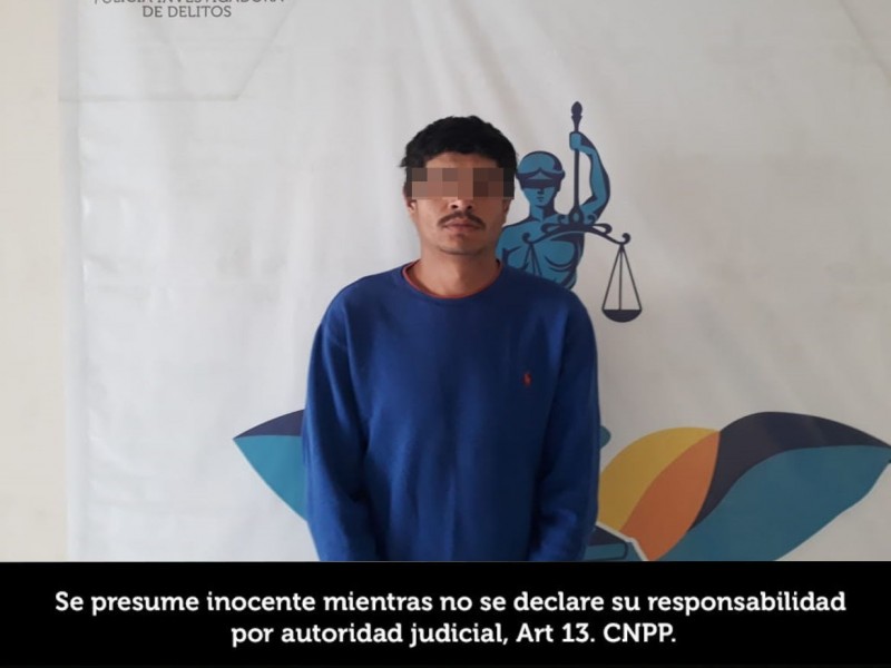 Detenido sujeto por incitar a saqueos