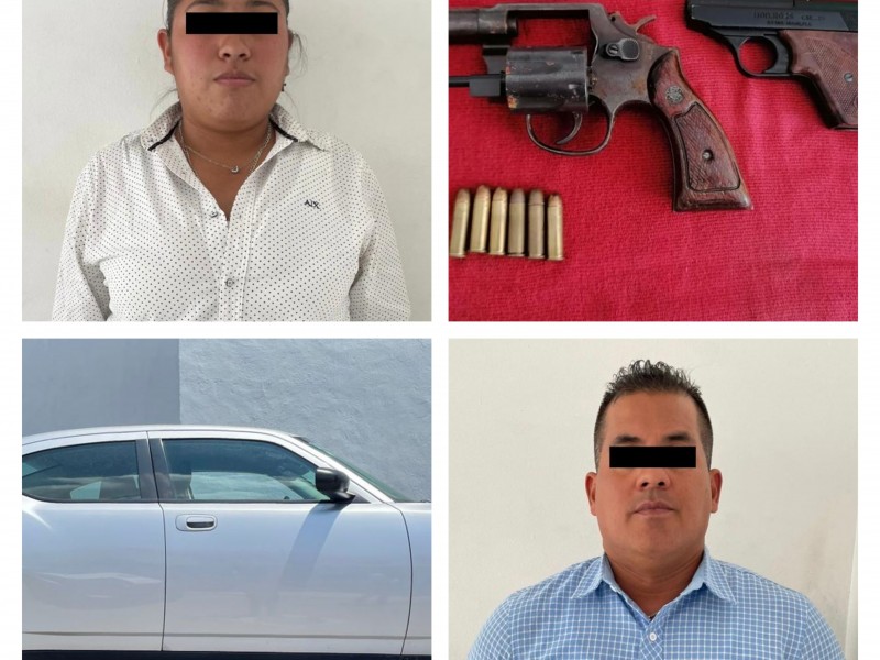 Detenidos con Arma de Fuego