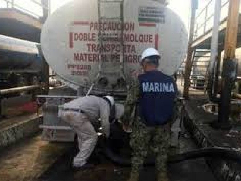 Detenidos navales por sustracción de hidrocarburo Salina Cruz