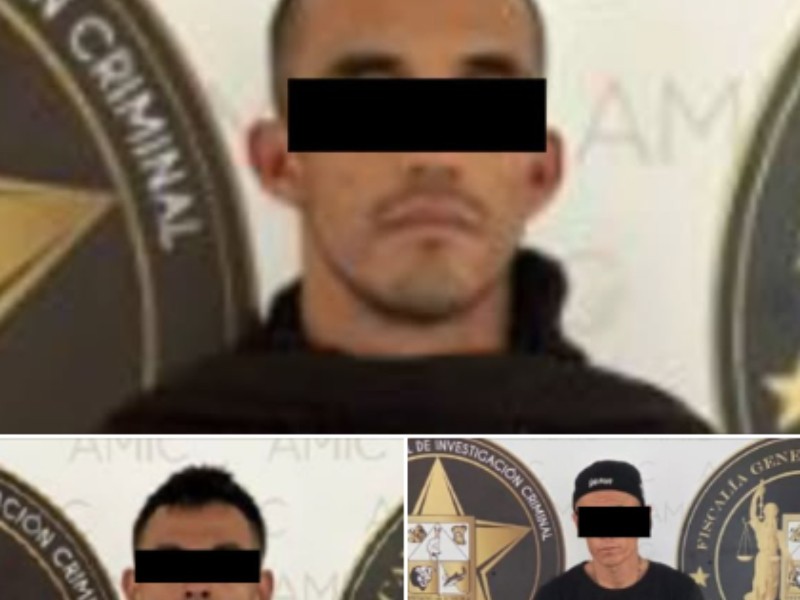 Detenidos tres integrantes de célula delictiva