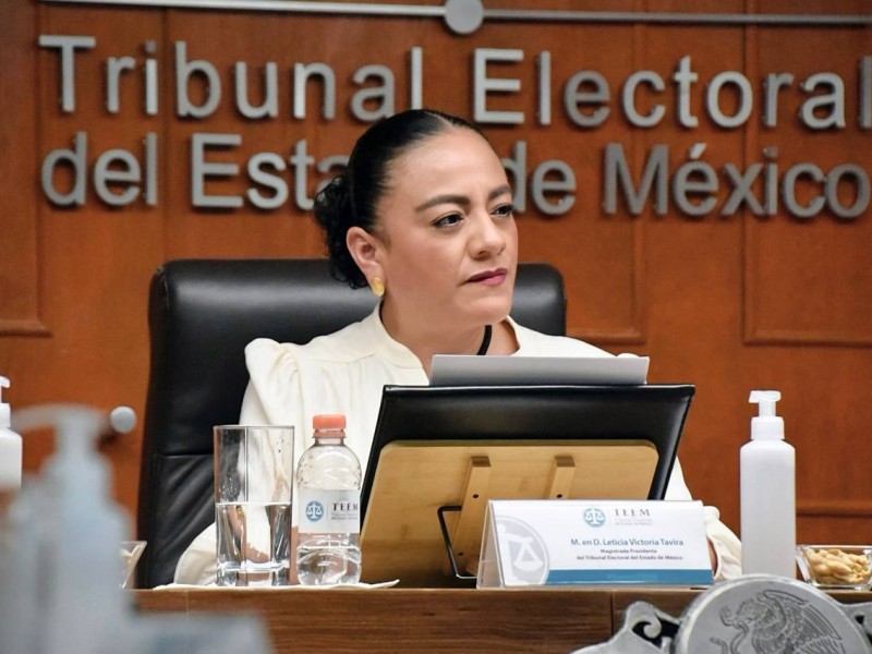 Determina TEEM medidas cautelares para Delfina Gómez