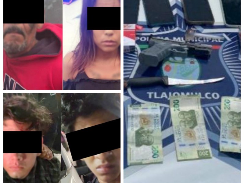 Detiene a 36 personas por diversos delitos en Tlajomulco