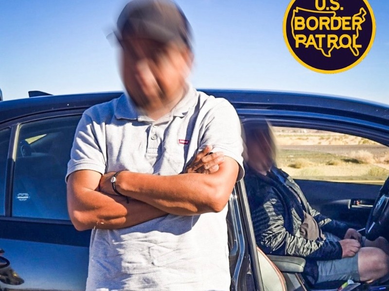 Detiene a migrante indocumentado transportado en vehículo