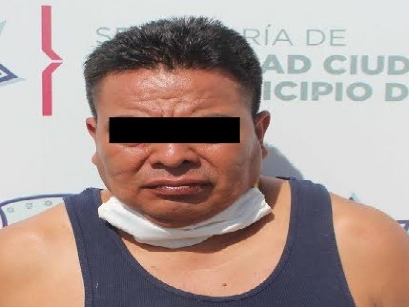 Detiene a sujeto por presuntamente violar a menor de edad