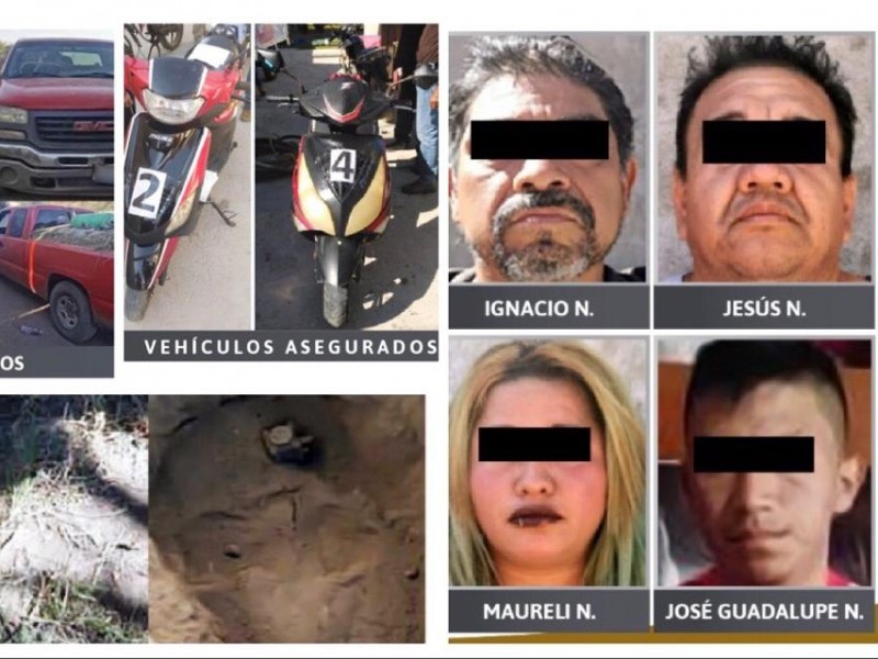 Detienen 6 personas durante cateo en toma clandestina de Texmelucan